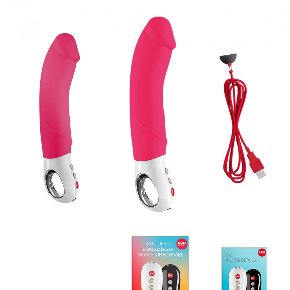 Вибратор - Вибратор для точки G Fun Factory BIG BOSS pink, очень мощный, 23,5 см 5