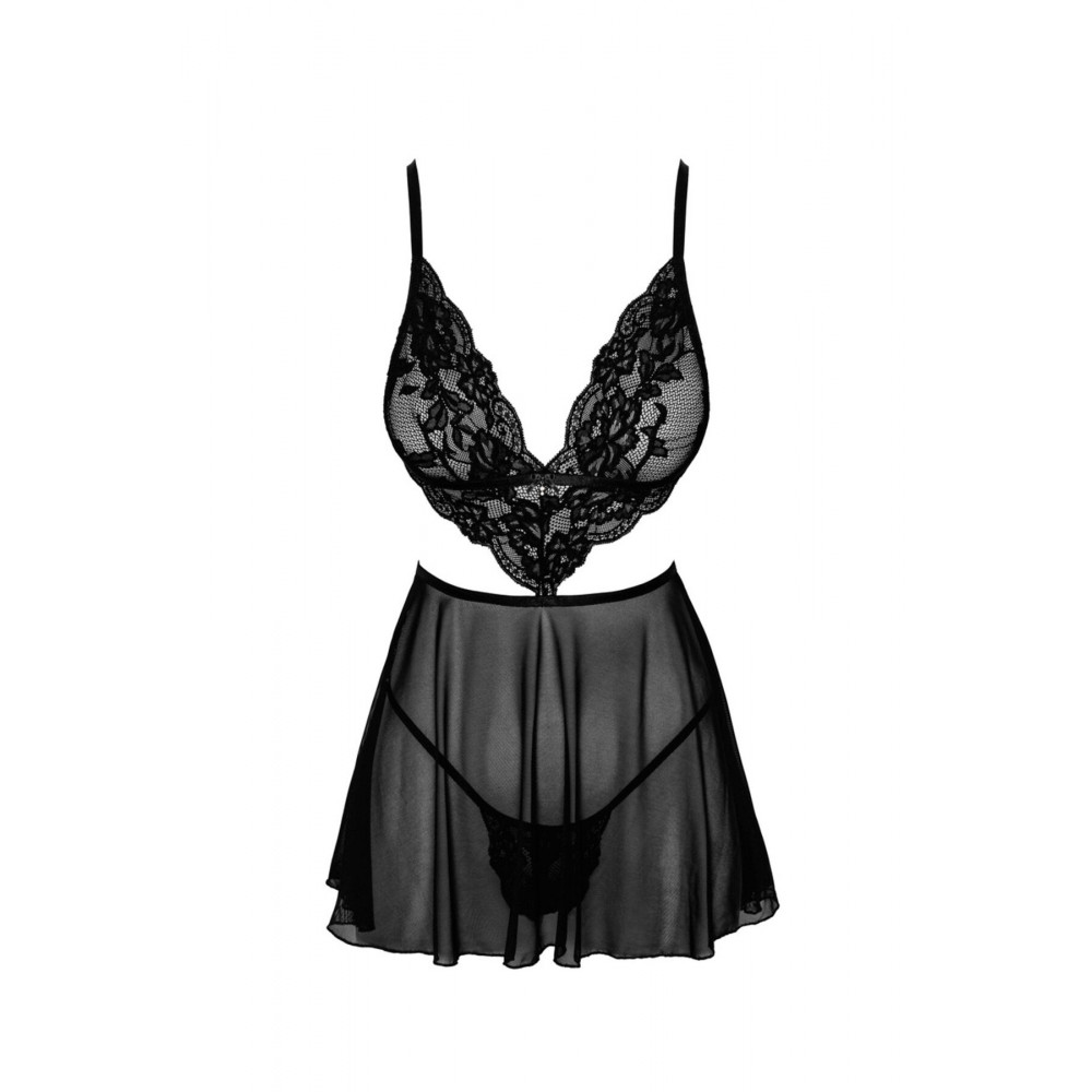 Эротические пеньюары и сорочки - Беби-дол Kissable French Kiss Babydoll S/M 6
