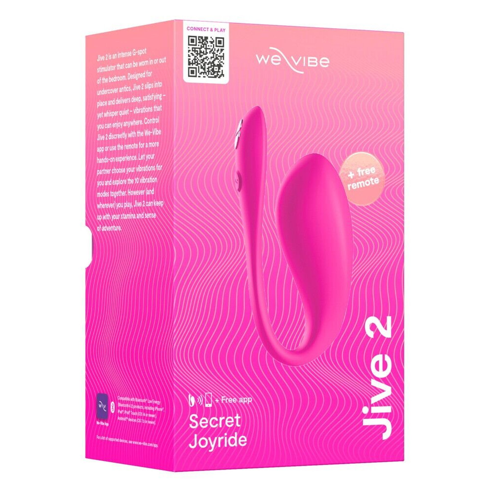 Виброяйцо - Смарт-виброяйцо We-Vibe Jive 2 Electric Pink 11