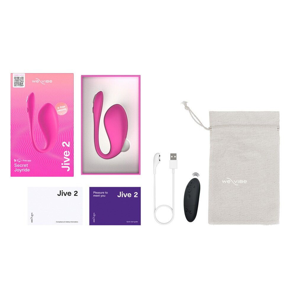 Виброяйцо - Смарт-виброяйцо We-Vibe Jive 2 Electric Pink 10