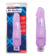 Вибратор реалистик на батарейках Chisa Hi-Rubber, фиолетовый
