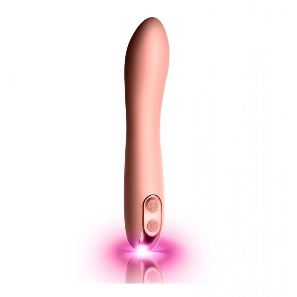 Стимулятор точки G - Вибратор Rocks Off Giamo Divine G Baby Pink 3