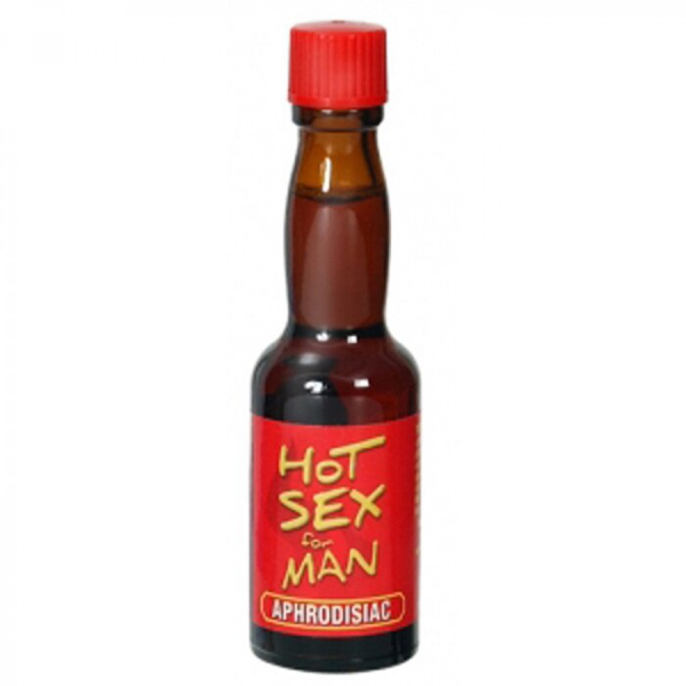 Лубриканты - Возбуждающие капли для мужчин HOT SEX FOR MAN, 20 ml 1