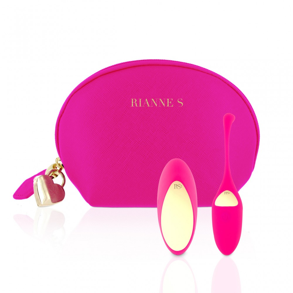 Вагинальные шарики - Виброяйцо RS - Essentials - Pulsy Playball Roze Rianne S