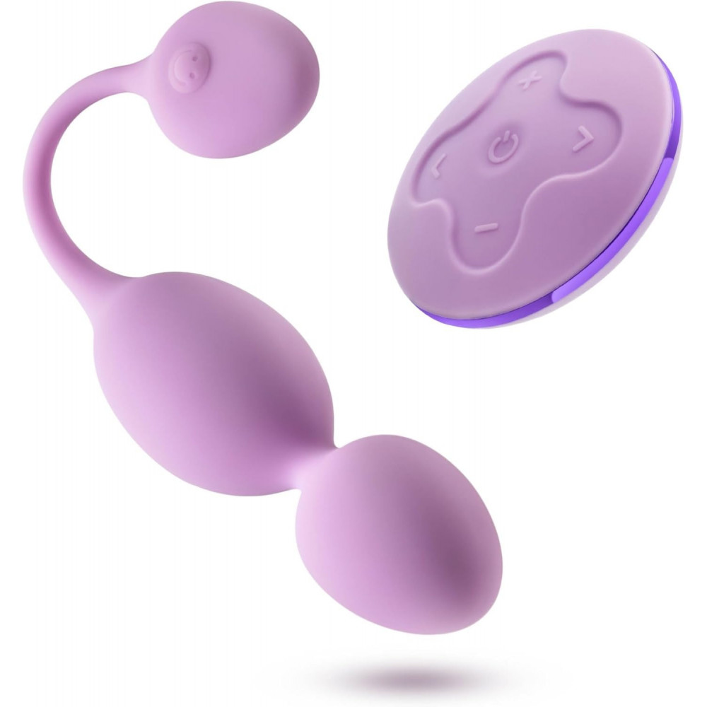 Секс игрушки - Вибрирующий конусный шар Blush Wellness Raine сиреневый 1