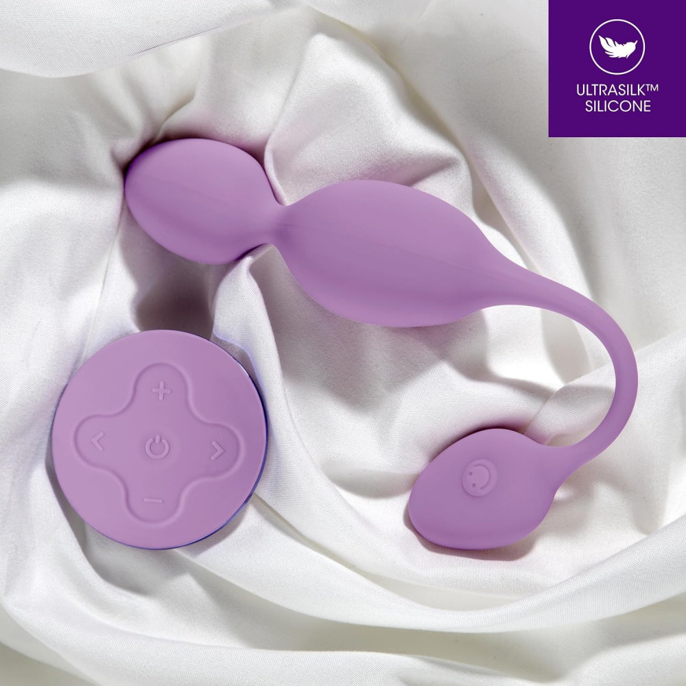 Секс игрушки - Вибрирующий конусный шар Blush Wellness Raine сиреневый 2