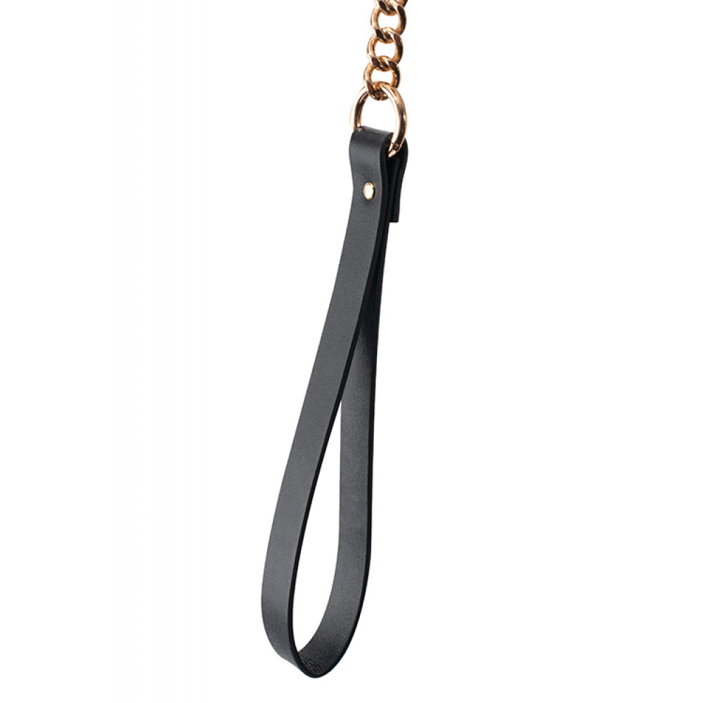 Ошейники, поводки - Поводок с ошейником GP PREMIUM COLLAR LEASH SET BLACK 1