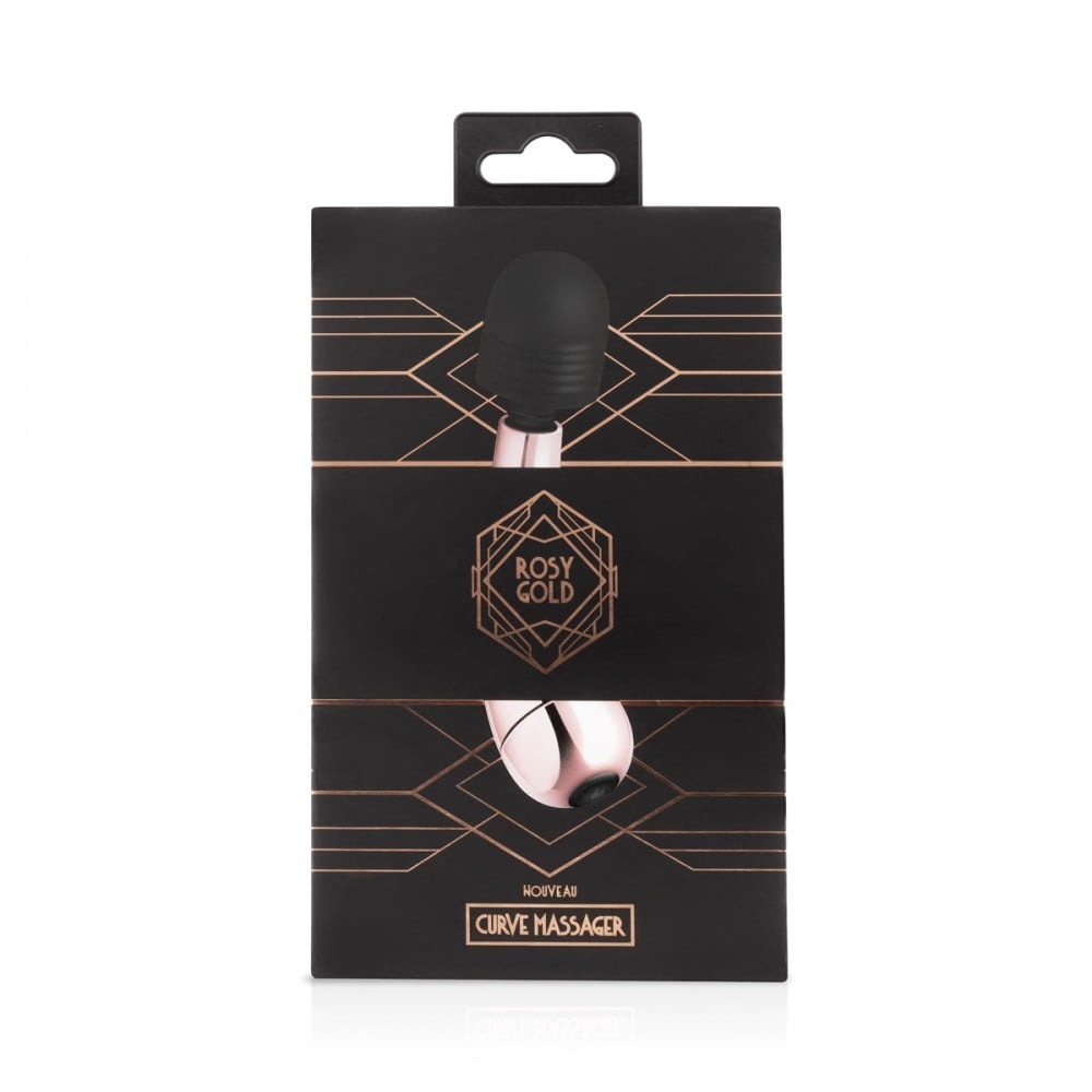 Секс игрушки - Микрофон Rosy Gold Nouveau Mini Curve Massager 1