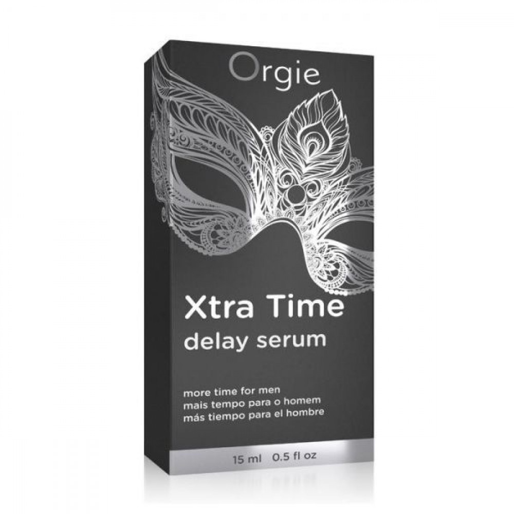 Стимулирующие средства и пролонгаторы - Сыворотка-пролонгатор акта «X-TRA TIME» Delay Serum, 15 мл Orgie 2
