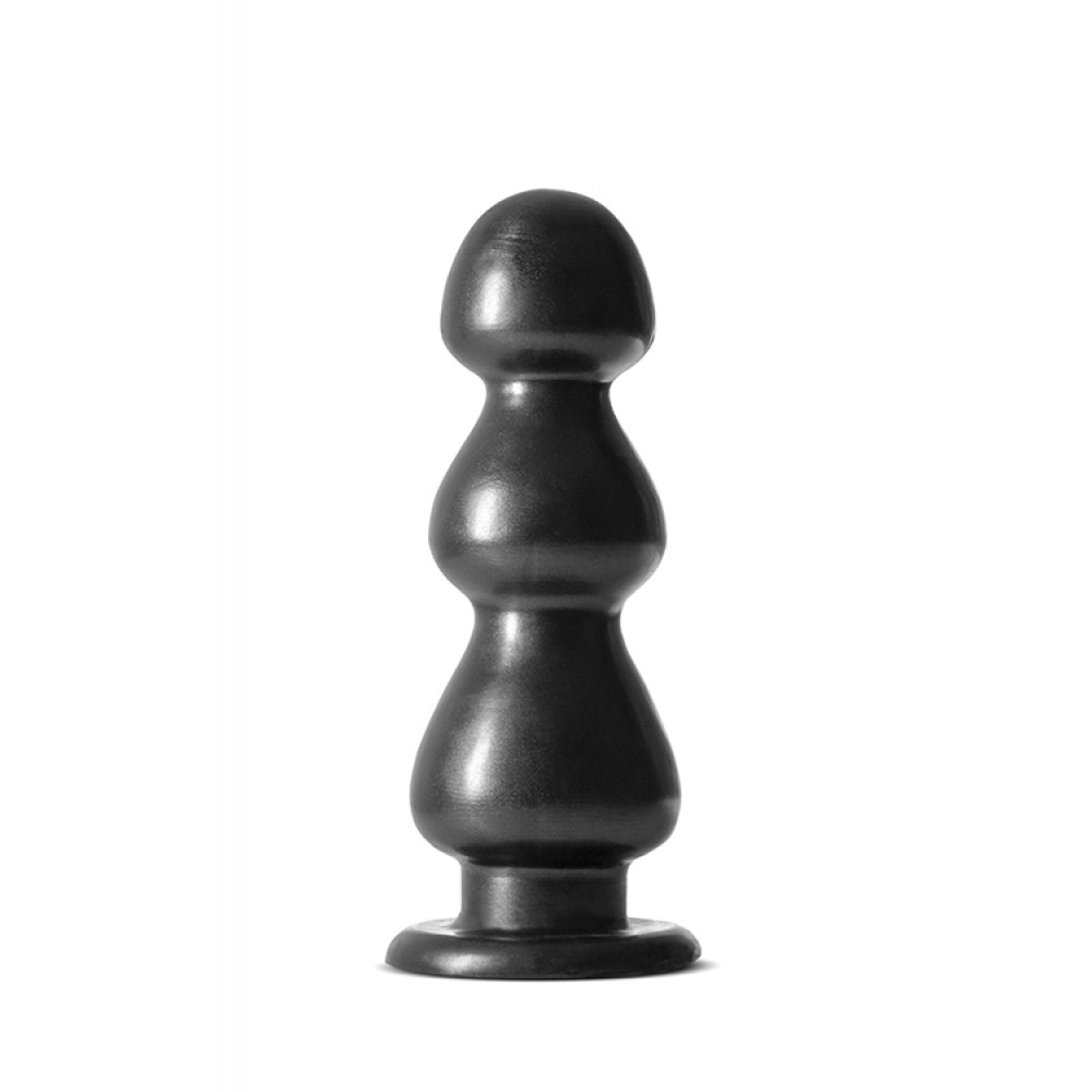 Анальная пробка - Большая Анальная пробка JET FIERCE CARBON METALLIC BLACK