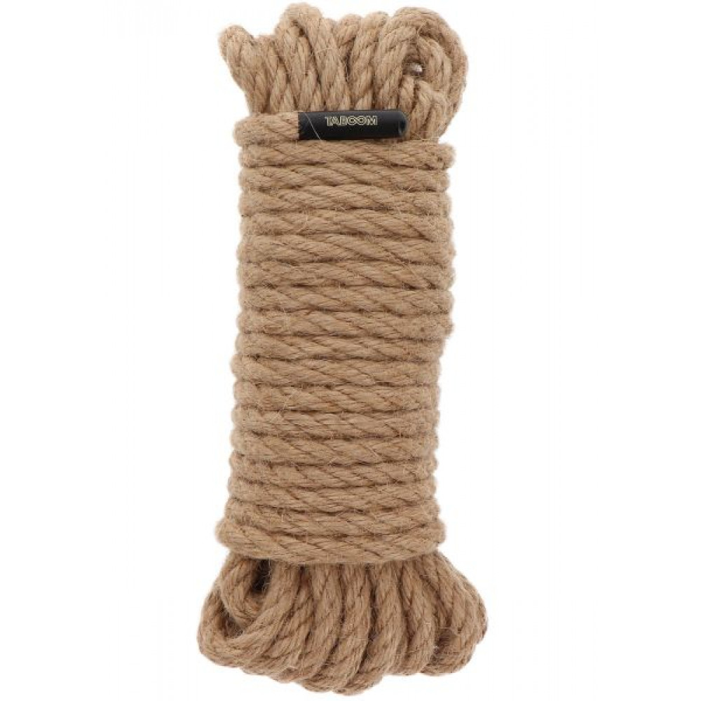 БДСМ игрушки - Бондажная веревка Hemp Rope 10 Meter 7 mm Taboom 2