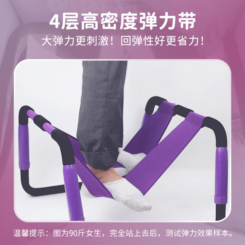 Секс игрушки - Компактный стул для секса Roomfun Easy Detachable Sex Chair фиолетовый 9
