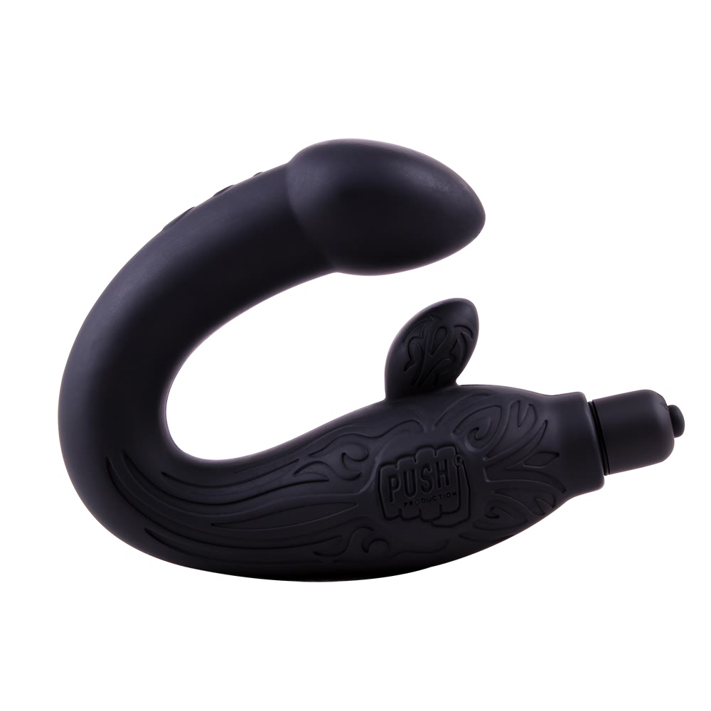 Анальные вибраторы - Массажёр простаты Chisa Black Mont P-Spot Perineum Massager с вибрацией, черный 1