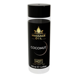 Массажное масло HOT Massage Oil Vanilla с ароматом ванили, 100 мл