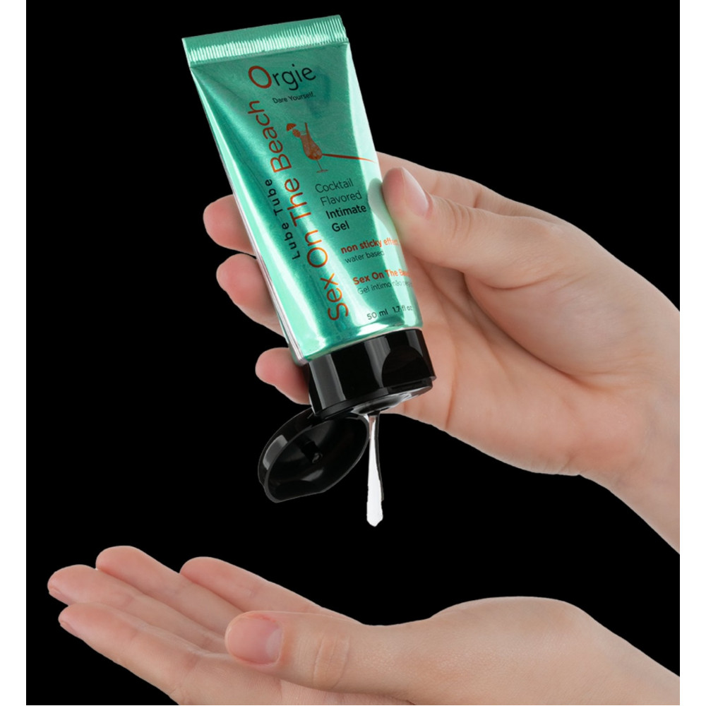 Лубриканты - Оральный лубрикант Orgie Cocktail Flavored Intimate Gel - Sex On The Beach, 50 ml 1