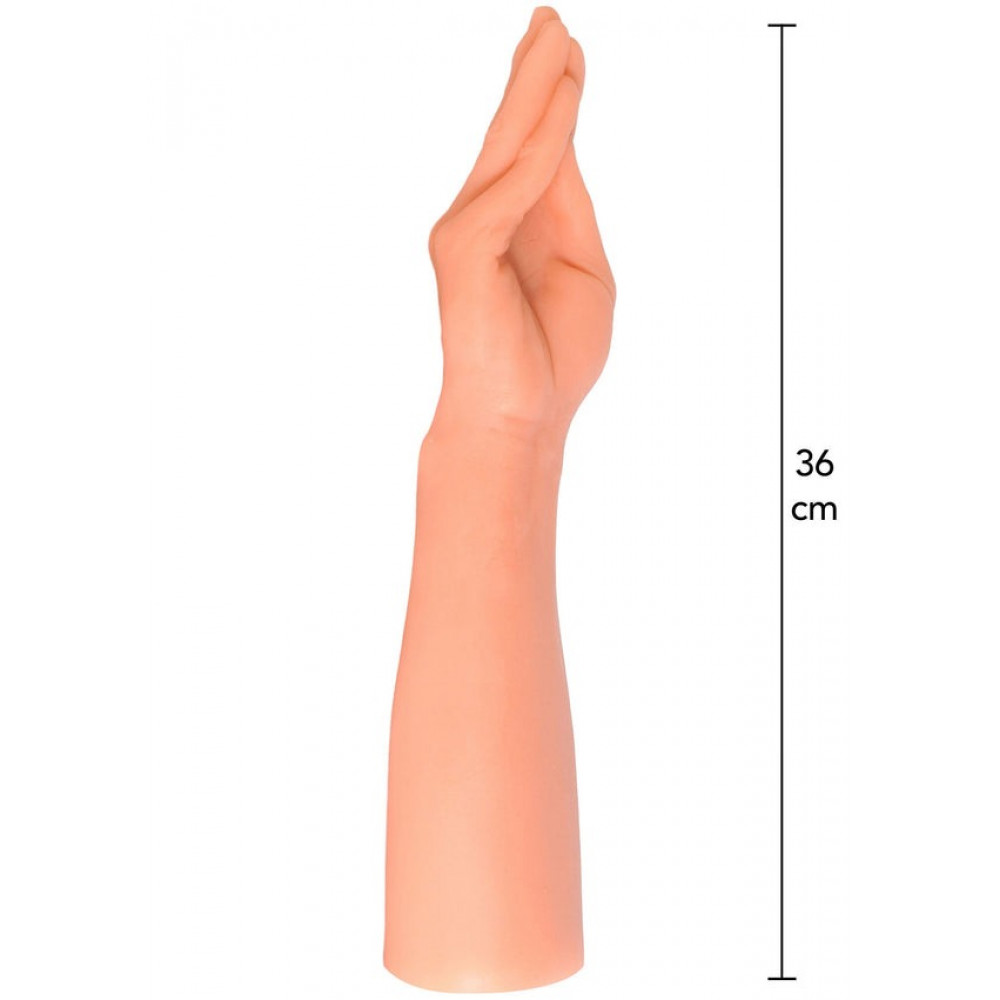 Секс игрушки - Рука для фистинга Toy Joy Get Real Extreme The Hand Dong бежевая 8