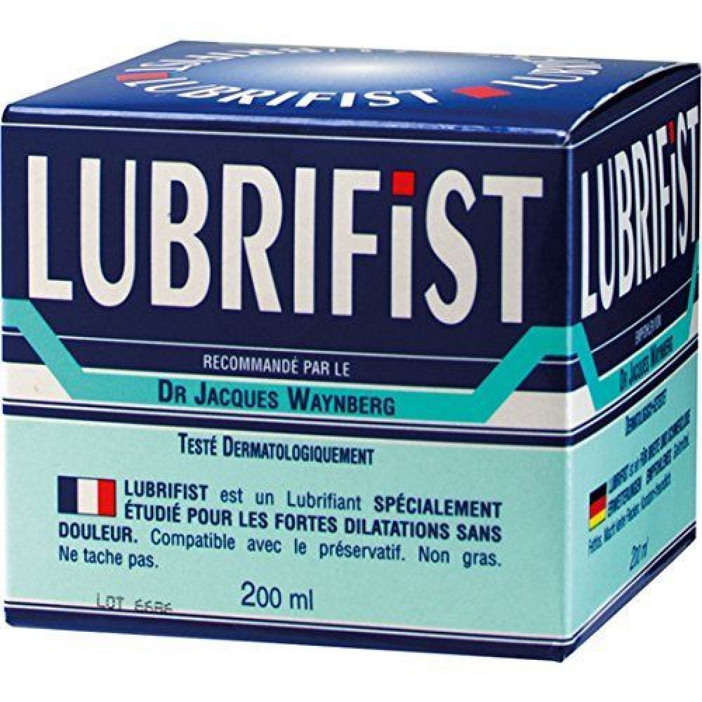 Анальные смазки - Гуcтая смазка для фистинга и анального секса Lubrix LUBRIFIST (200 мл) на водной основе 1