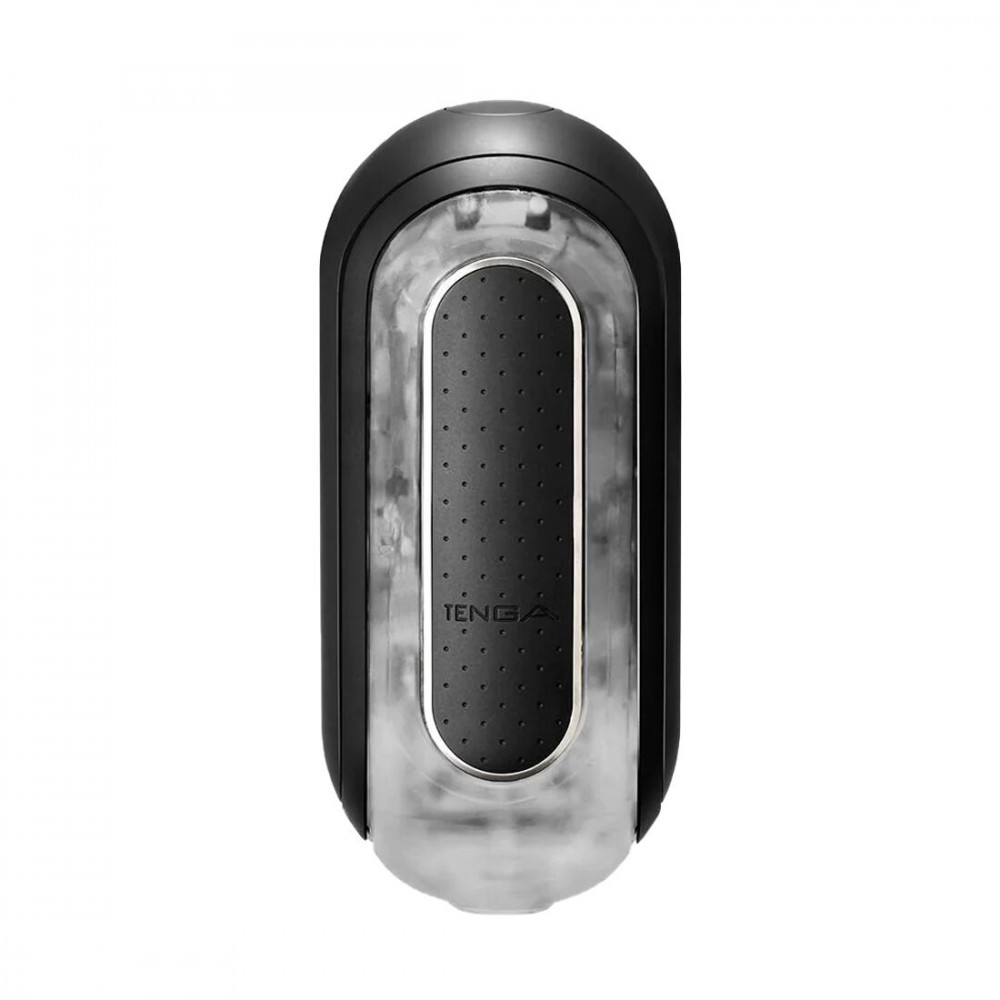 Другие мастурбаторы - Мастурбатор Tenga Flip Zero Black, изменяемая интенсивность стимуляции, раскладной