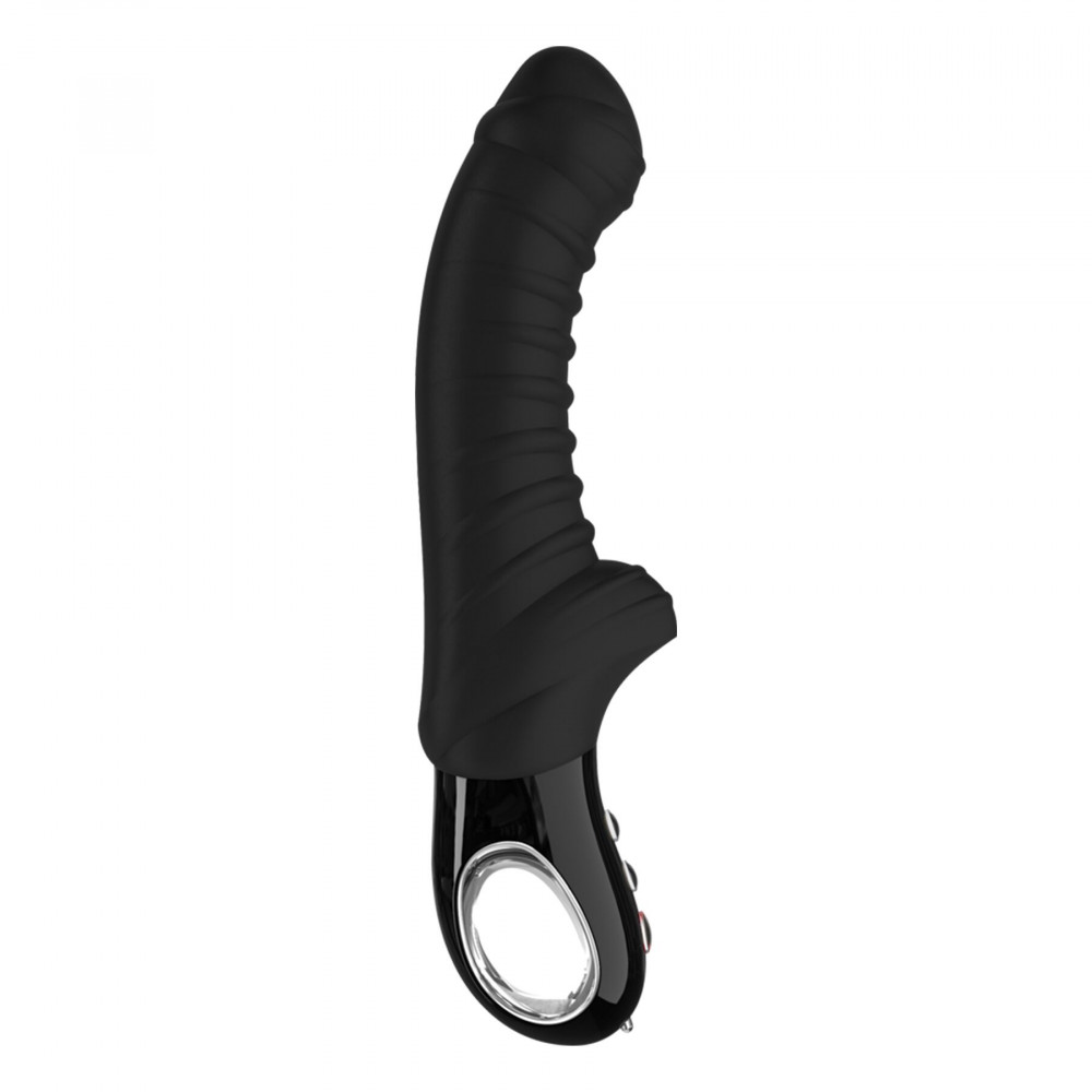 Вибратор - Вибратор для точки G Fun Factory TIGER black, ребристый, подходит для анальной стимуляции 1
