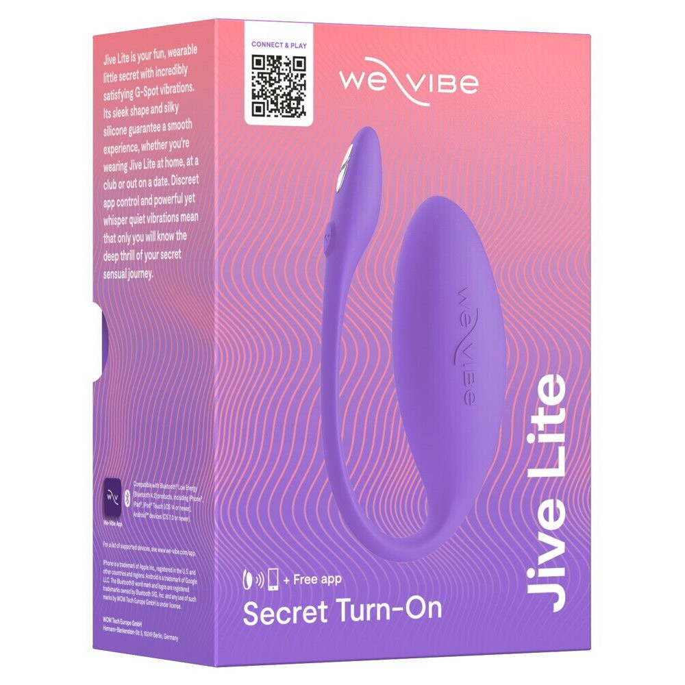 Виброяйцо - Смарт-виброяйцо We-Vibe Jive Lite Purple 10