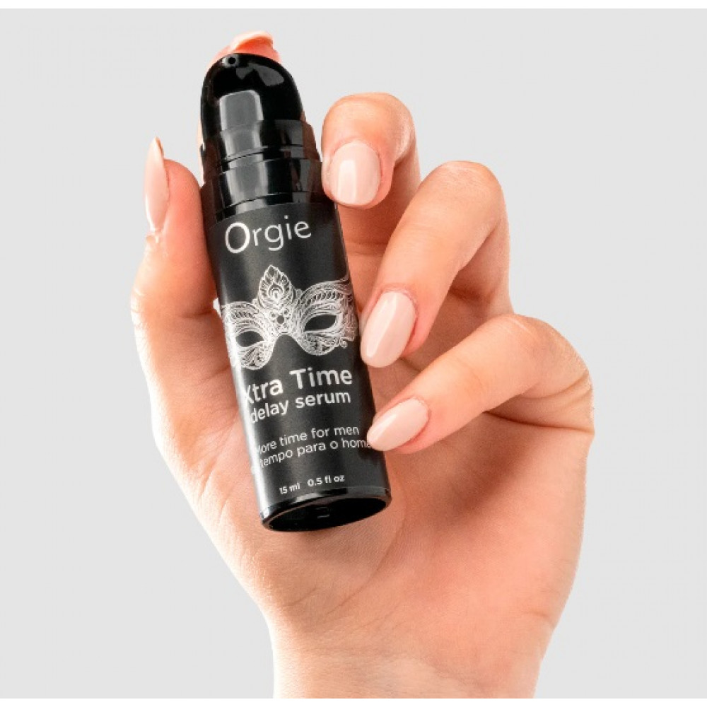 Стимулирующие средства и пролонгаторы - Сыворотка-пролонгатор акта «X-TRA TIME» Delay Serum, 15 мл Orgie 3