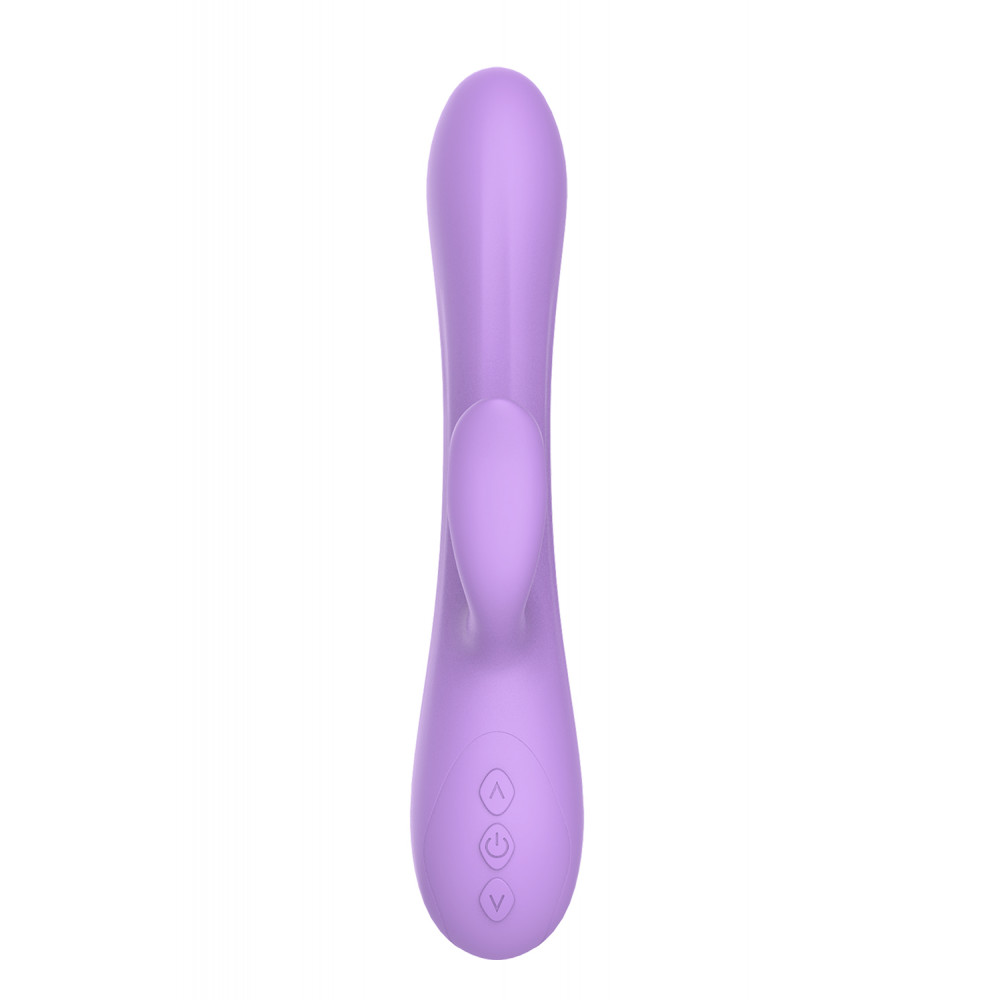 Двойной вибратор - Вибратор кролик Dream Toys THE CANDY SHOP PURPLE RAIN 2