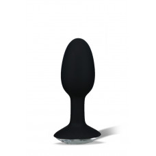Анальная пробка CRYSTAL AMULET SILICONE BUTT PLUG LARGE