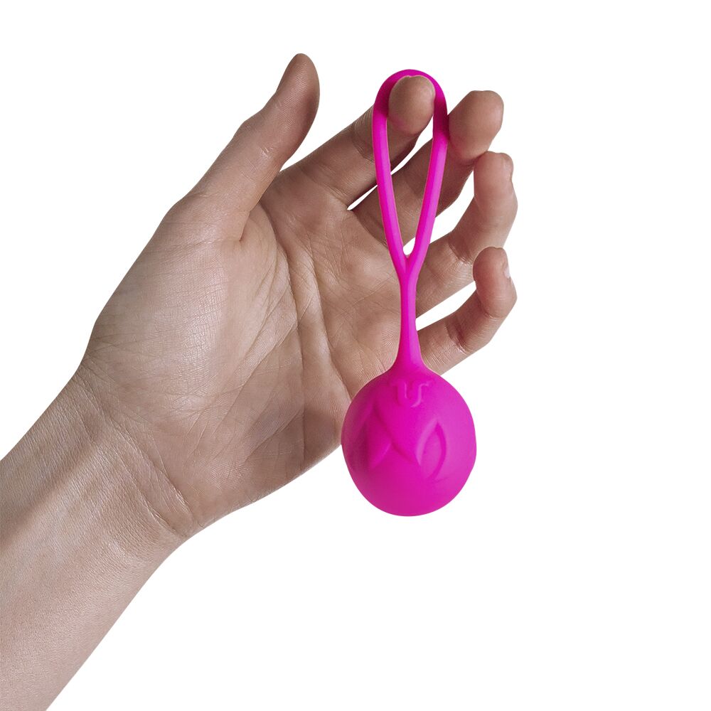 Вагинальные шарики - Вагинальные шарики Adrien Lastic Geisha Lastic Balls Mía Magenta (L), диаметр 4 см, масса 42 г 1