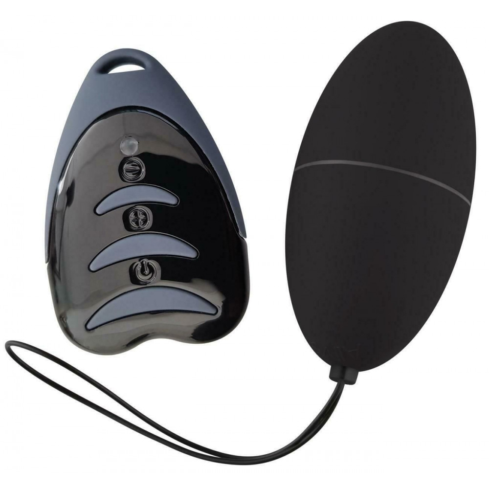 Виброяйцо - Виброяйцо Alive Magic Egg 3.0 Black с пультом ДУ, на батарейках