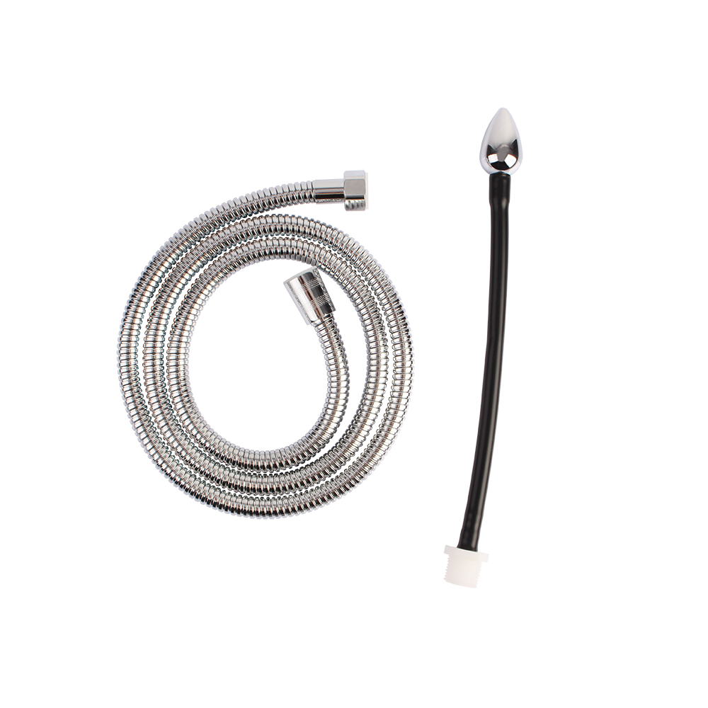 Секс игрушки - Анальный душ Chisa Black Mont Anal Deep Shower с насадкой в виде анальной пробки 1