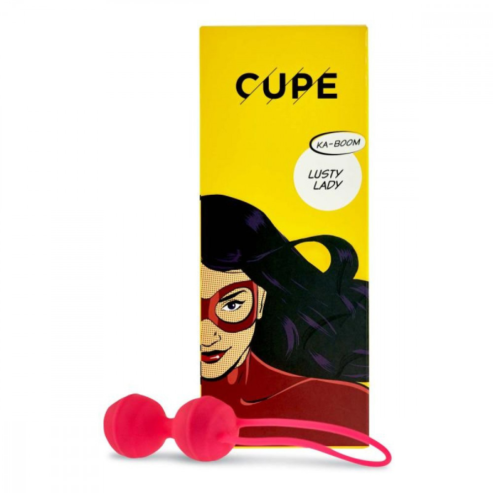 Вагинальные шарики - Вагинальные шарики Lusty Lady CUPE, розовые
