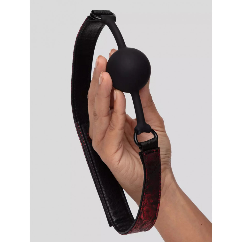 Кляп - Кляп силиконовый Fifty Shades of Grey Sweet Anticipation Reversible Silicone Ball Gag 4
