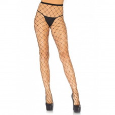 Колготки из микросетки со стразами черные Leg Avenue Rhinestone micro net tights O/S