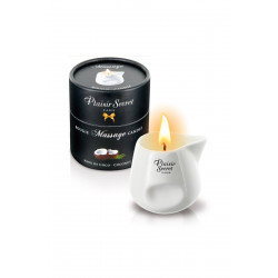 Массажная свеча Plaisir Secret Bougie Coconut с ароматом кокоса, 80 мл