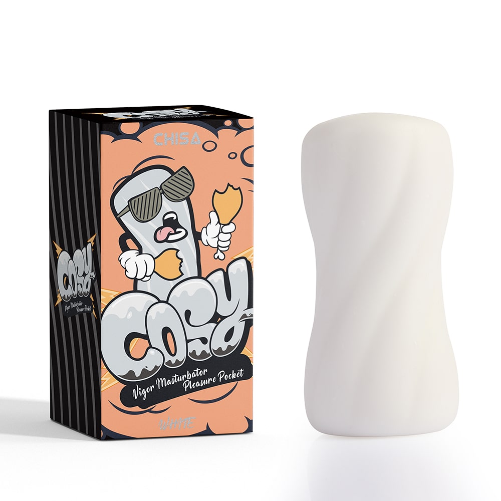 Мастурбатор - Мастурбатор COSY Stamina Pocket-White 8 х 4 см