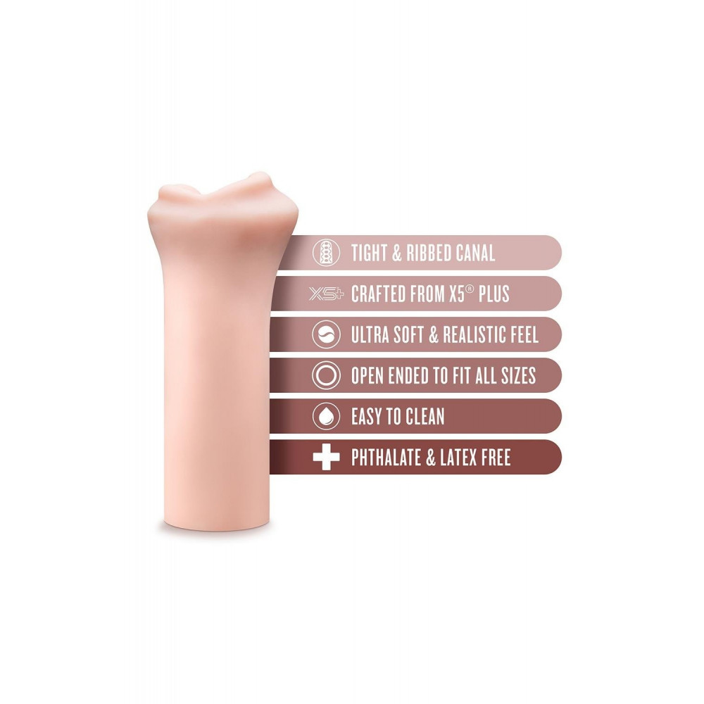 Секс игрушки - Мастурбатор рот Blush EnLust Candi бежевый 4