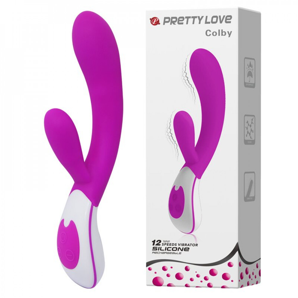 Вибратор - Перезаряжаемый вибратор PRETTY LOVE Colby, BI-014231-1
