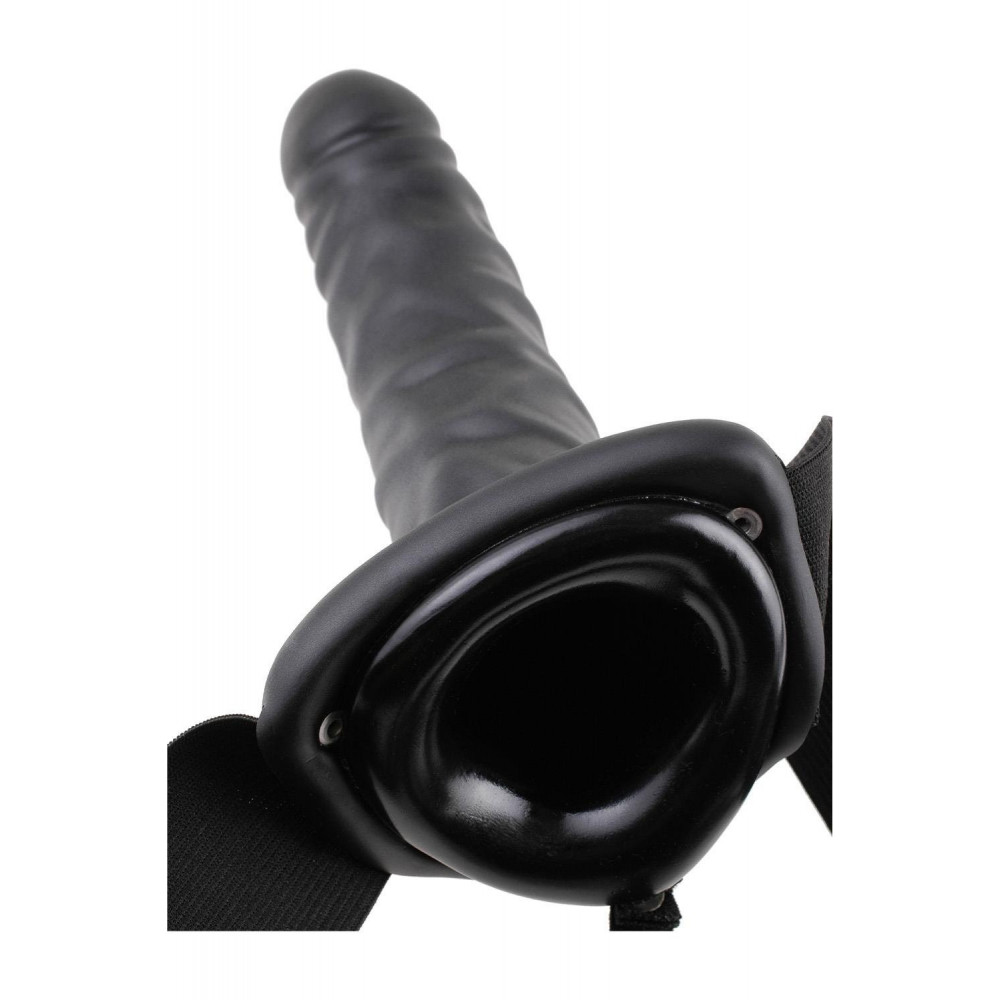Секс игрушки - Полый черный страпон Pipedream Fetish Fantasy с вибрацией 2