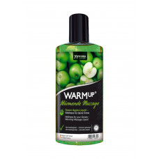 Съедобное массажное масло с разогревающим эффектом WARMup Green Apple 150 мл