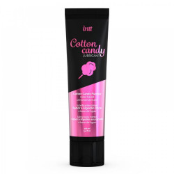 Съедобный лубрикант со вкусом сладкой ваты Intt Cotton Candy, 100 мл