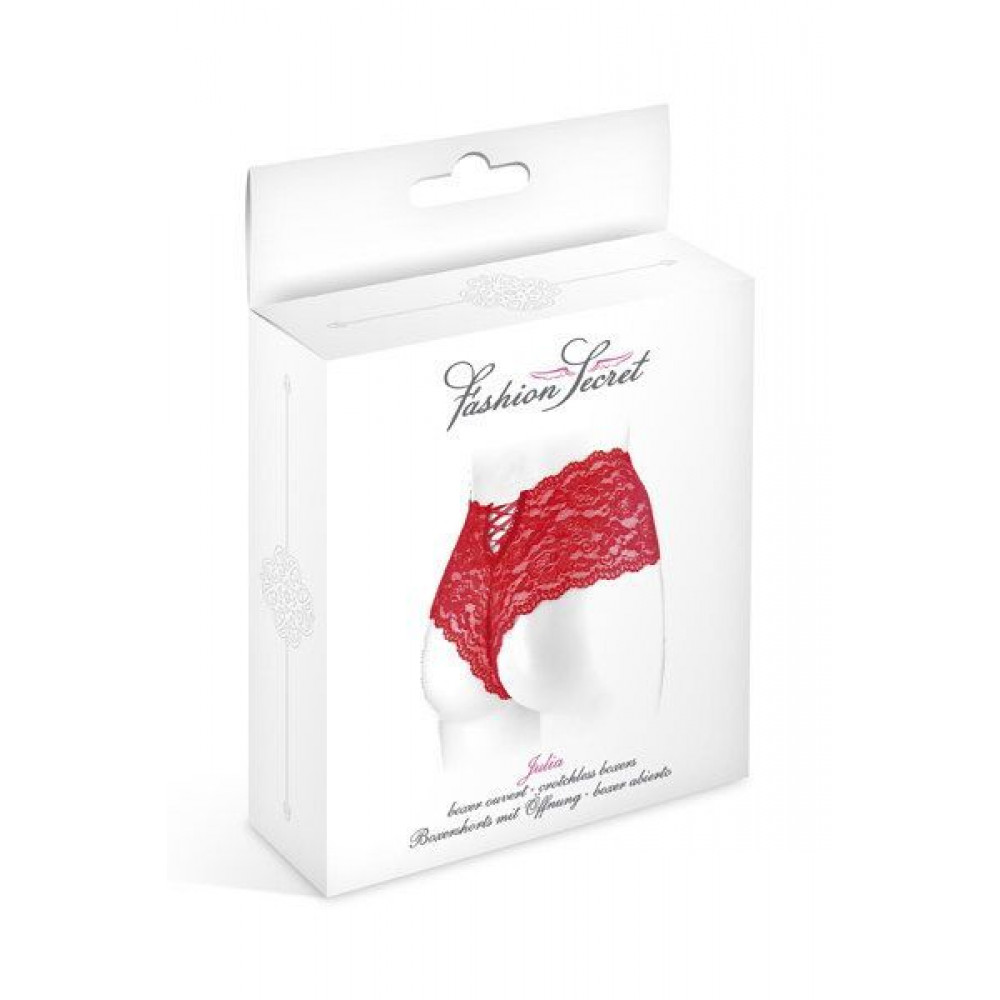 Сексуальные трусики - Трусики с доступом Fashion Secret JULIA Red 1