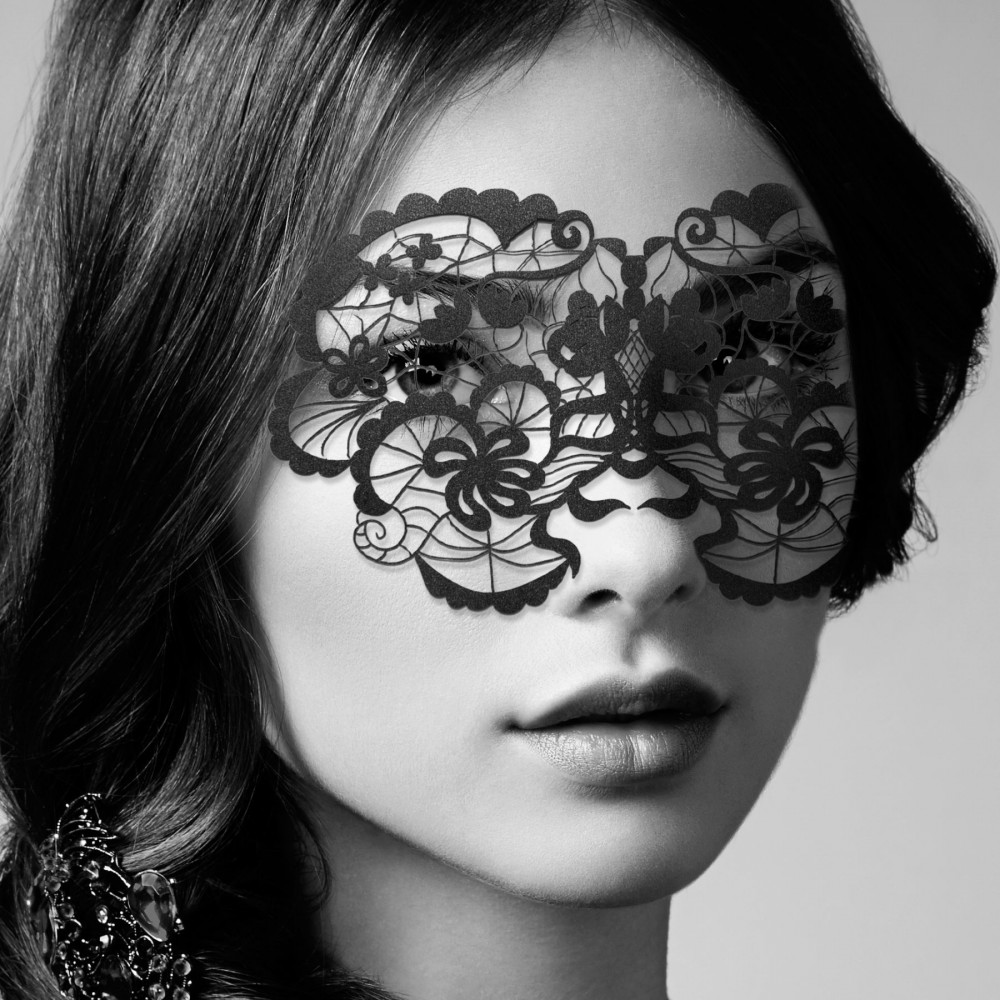 Маски - Маска на лицо Bijoux Indiscrets - Anna Mask, виниловая, клеевое крепление, без завязок 1