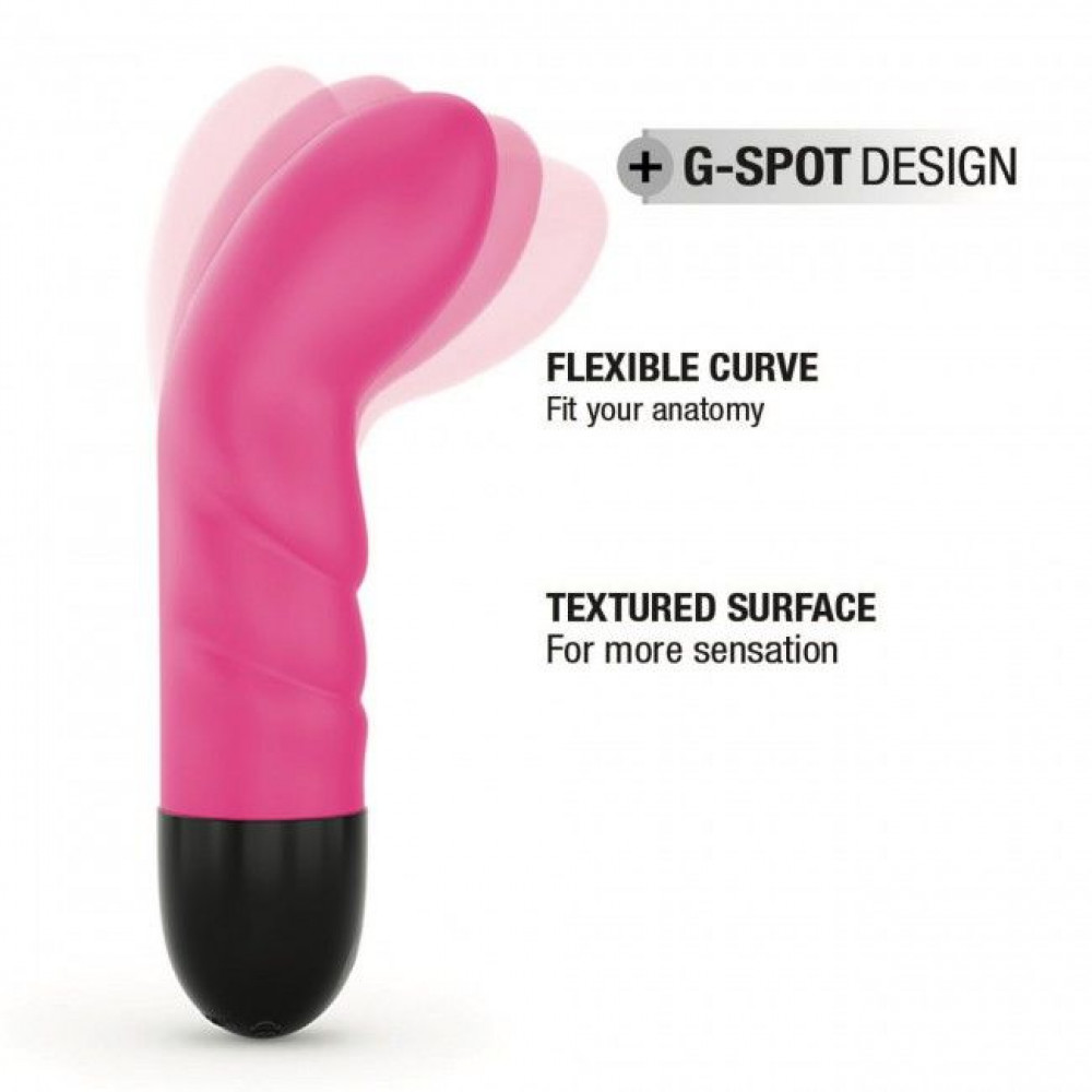 Стимулятор точки G - Вибратор Dorcel Expert G 2.0 Magenta для точки G, перезаряжаемый 2