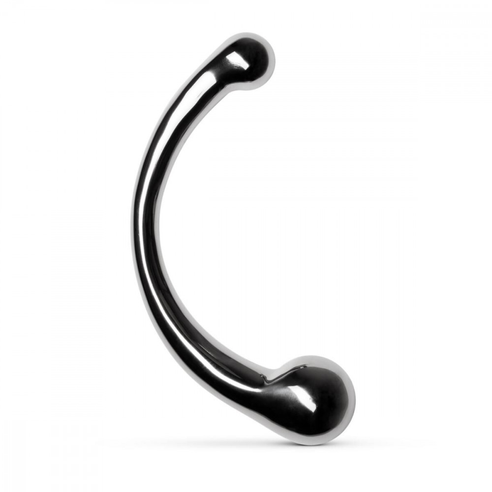 Дилдо - Металлический дилдо Sinner Gear Unbendable — The Curvey G-Spot Metal Dildo