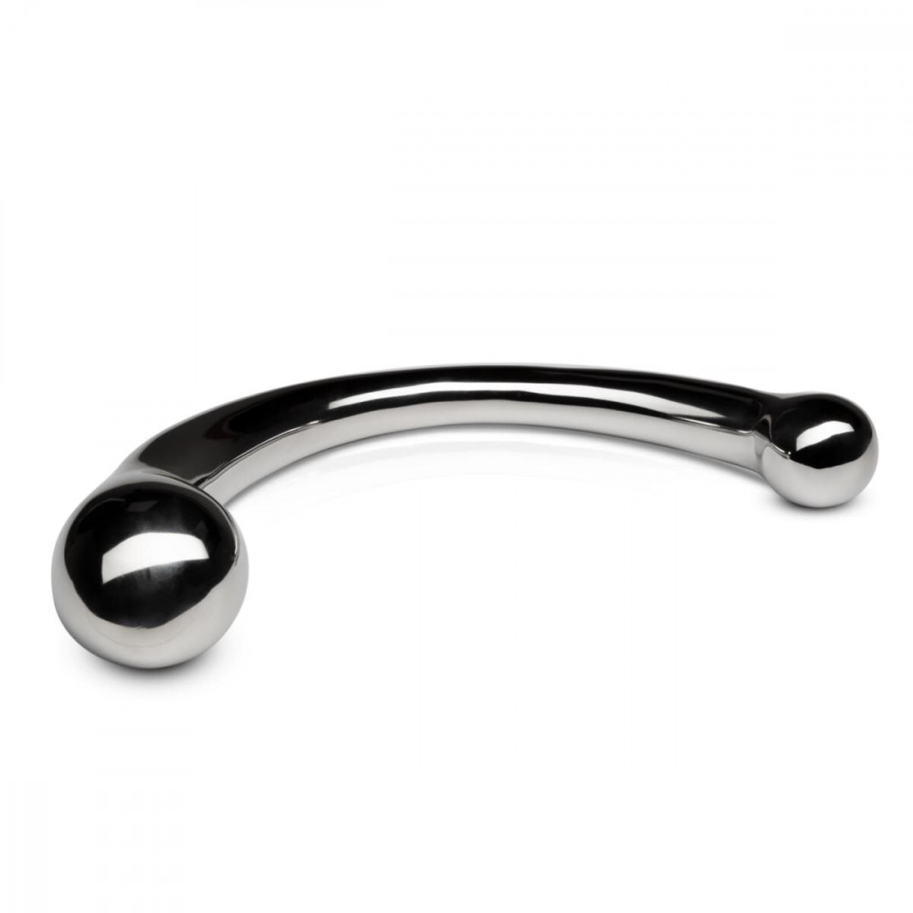 Дилдо - Металлический дилдо Sinner Gear Unbendable — The Curvey G-Spot Metal Dildo 4