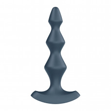 Анальный стимулятор-бусины с двумя моторами Satisfyer Lolli-Plug 1 Dark teal