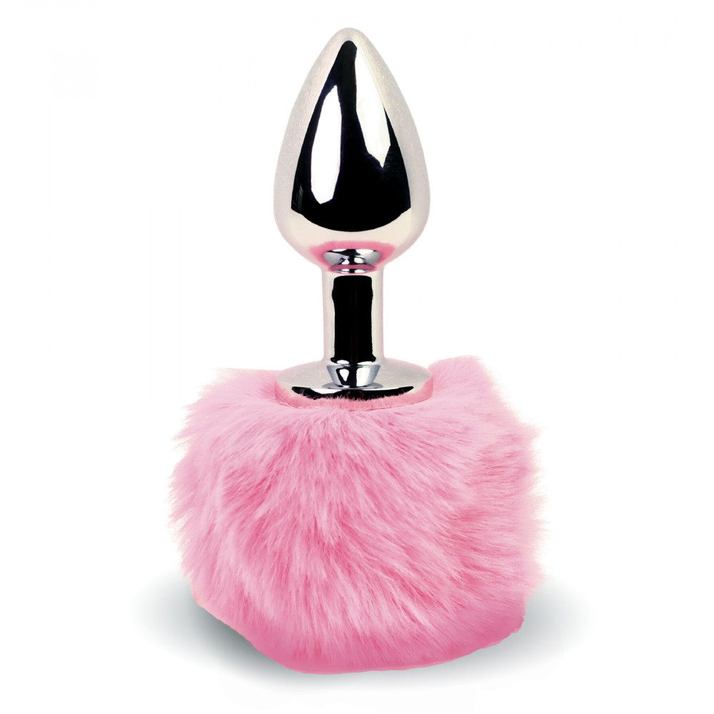 Анальный хвост - Анальная пробка FeelzToys - Bunny Tails Butt Plug Pink