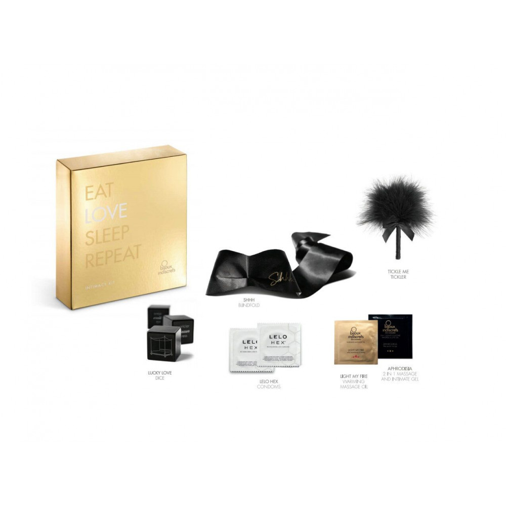 Подарочные наборы - Подарочный набор Bijoux Indiscrets  INTIMACY LOVE (gold) 4