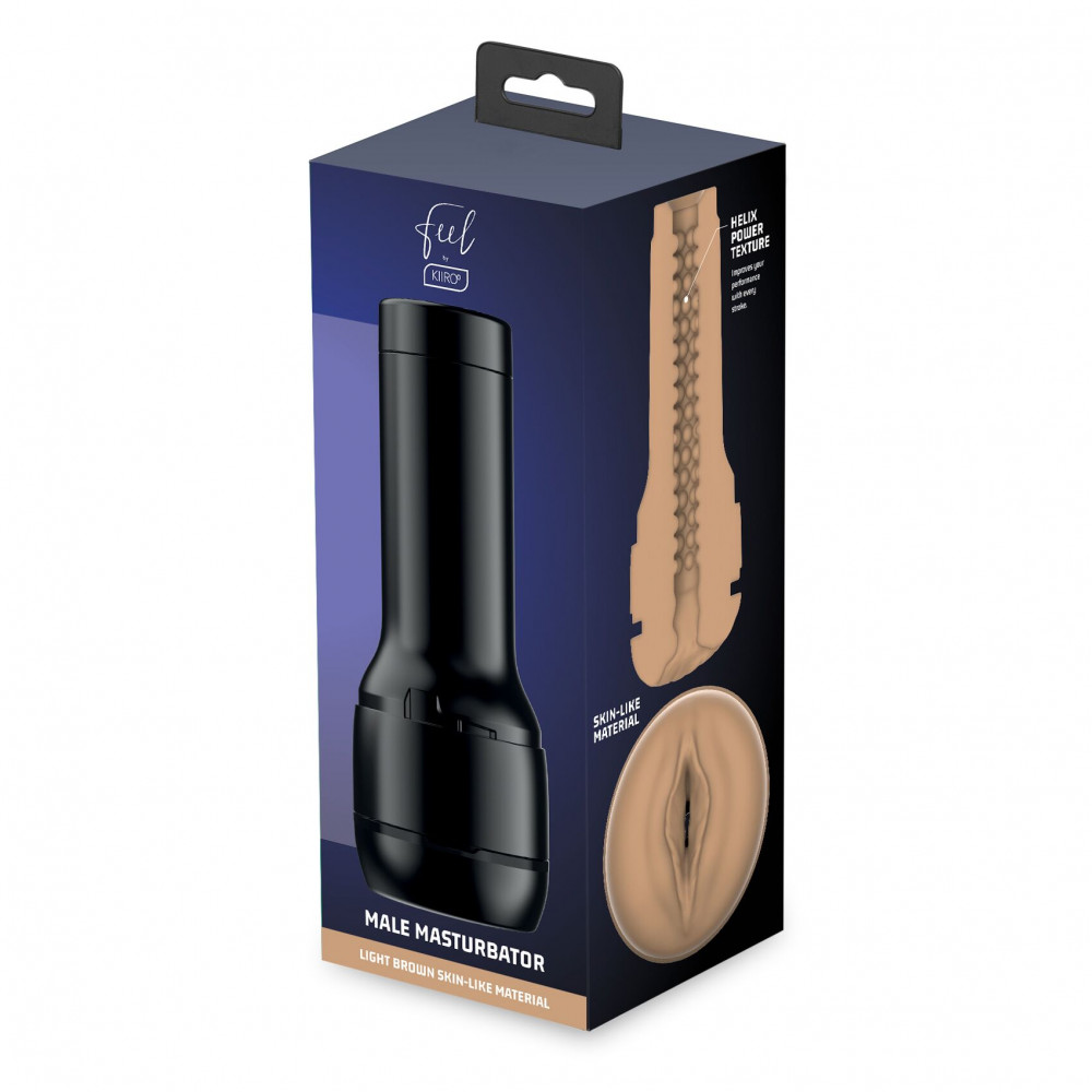 Мастурбаторы вагины - Мастурбатор-вагина Kiiroo Feel Stroker Light Brown для секс-машины Kiiroo Keon 7