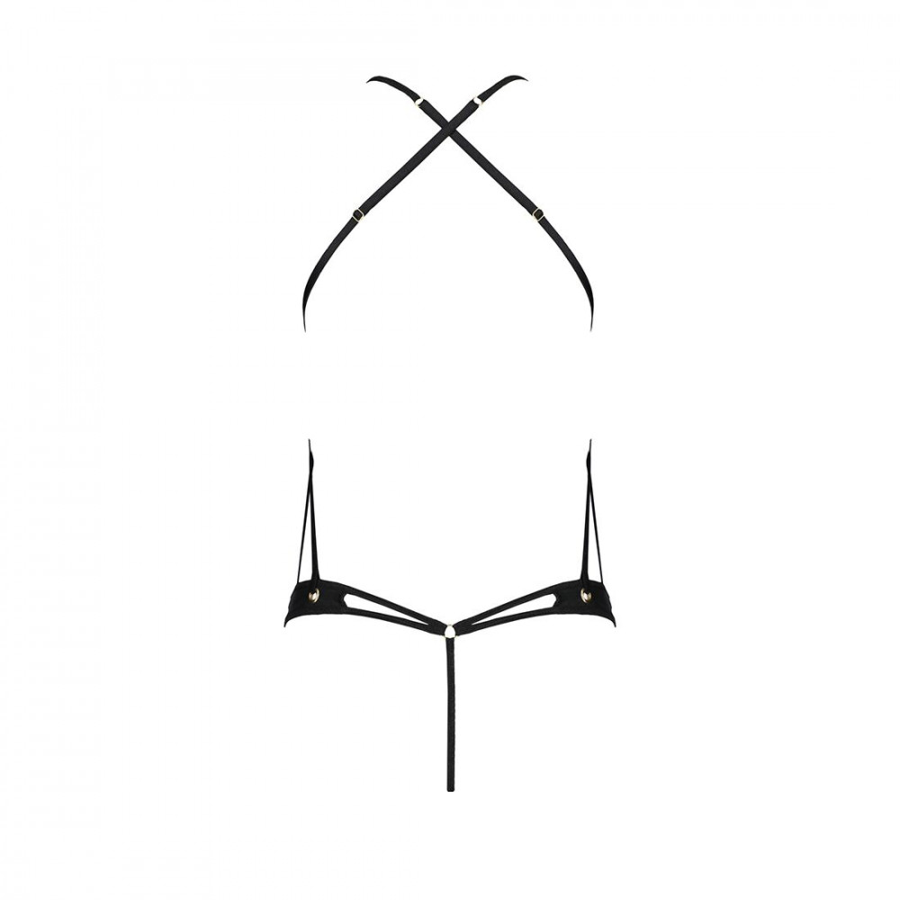 Эротическое боди - TASMINA BODY black S/M - Passion 2